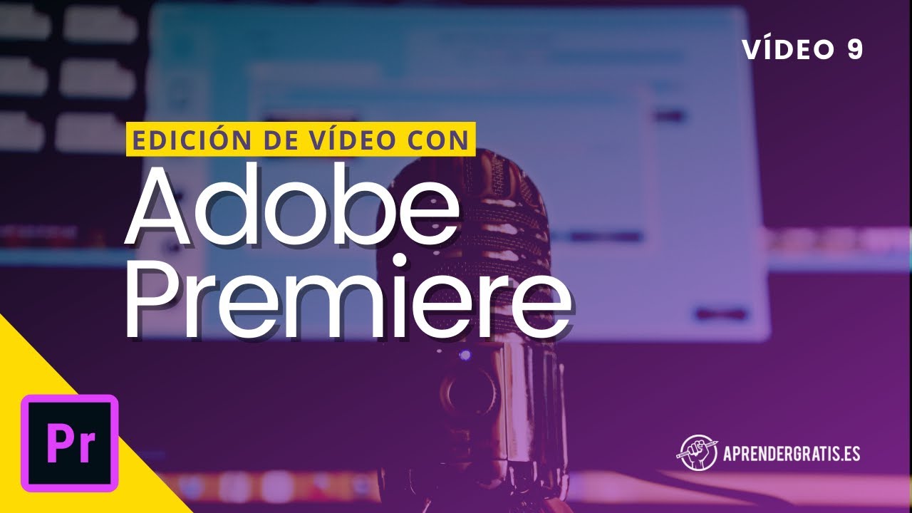 Cómo EDITAR clips de AUDIO en Adobe Premiere | Curso edición de vídeo