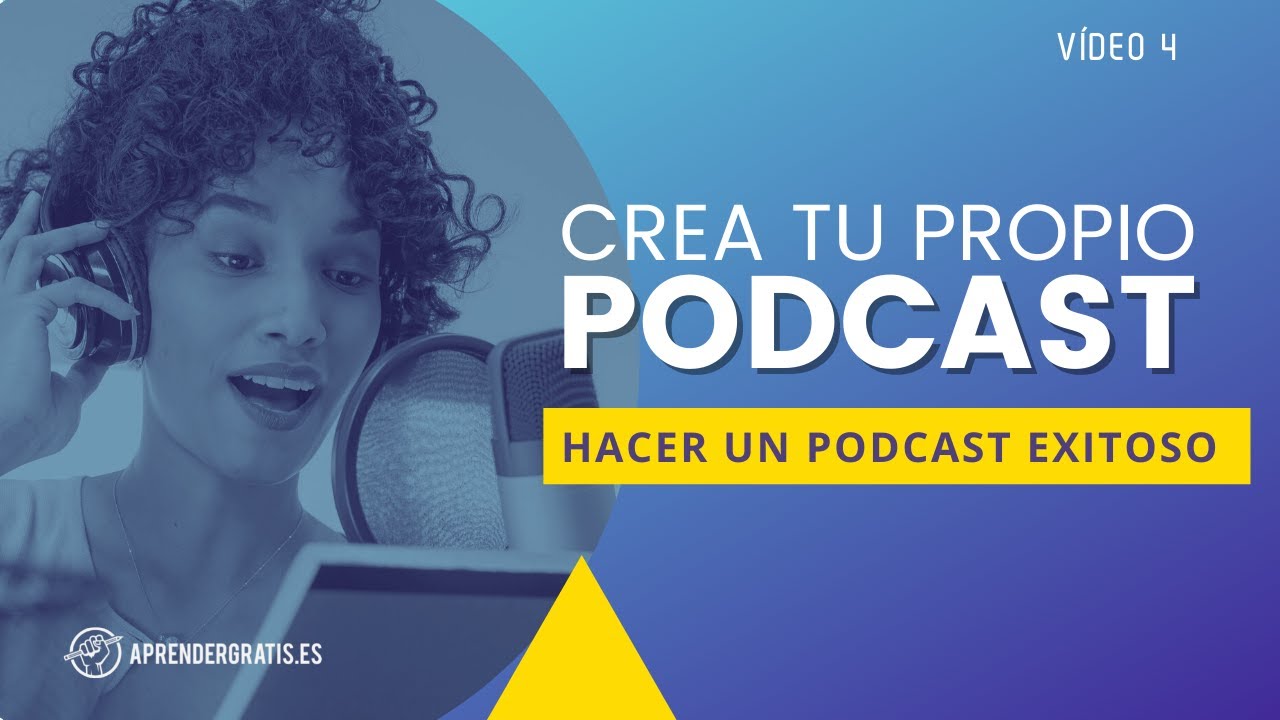 Triunfa con tu PODCAST con estas recomendaciones 🎙 Curso PODCAST Aprender Gratis