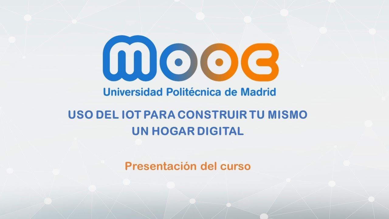MOOC IoT. Presentación del curso