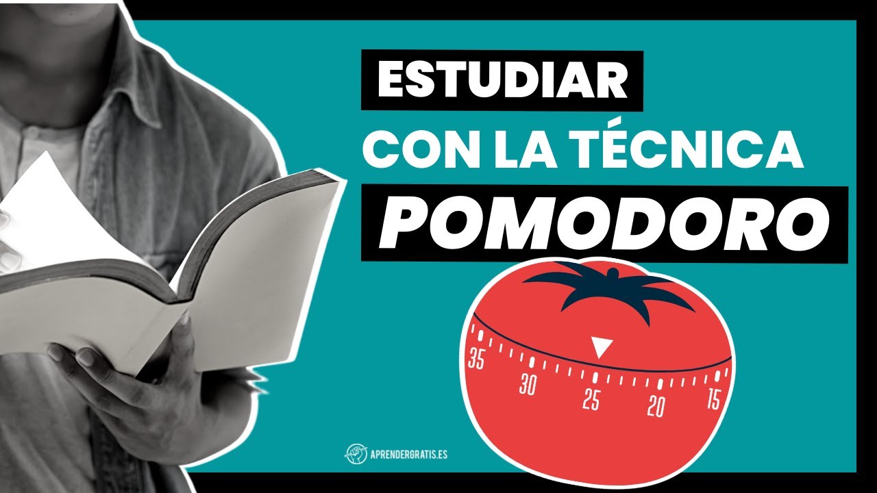 Estudiar con la Técnica POMODORO 🍅 para gestionar el tiempo ⏰ Aprender Gratis