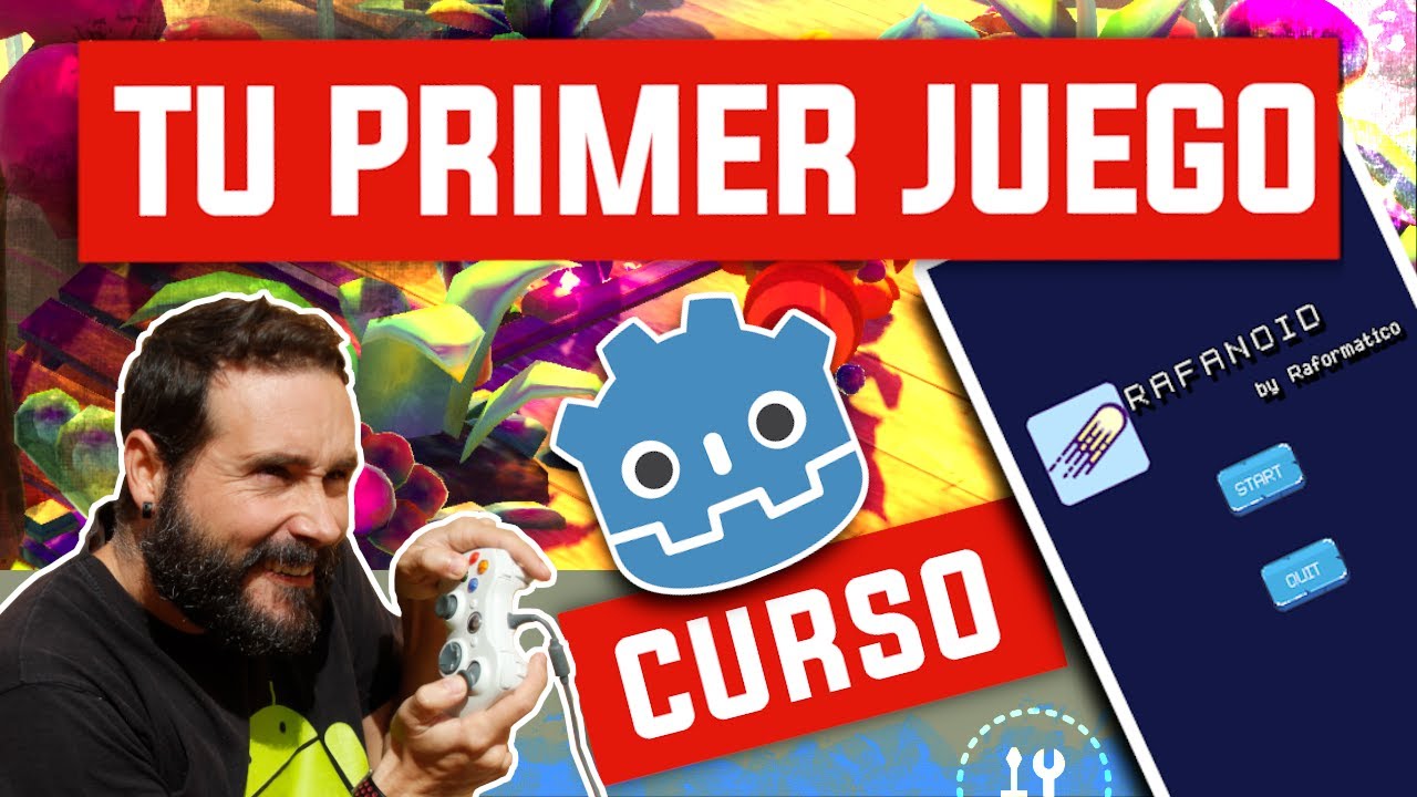 Curso Godot Completo - Desarrolla tu primer videojuego en Godot Engine 3.2 usando GDScript