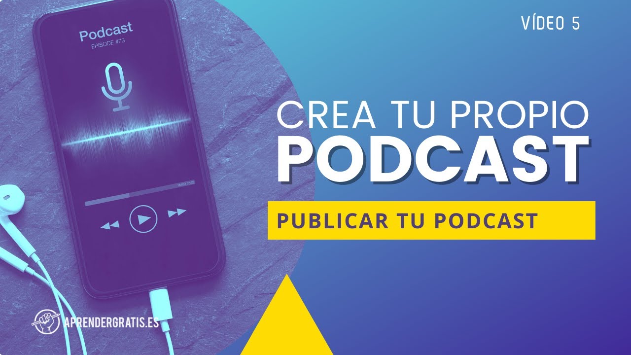 Cómo PUBLICAR tu PODCAST en plataformas 🎙 Curso PODCAST Aprender Gratis