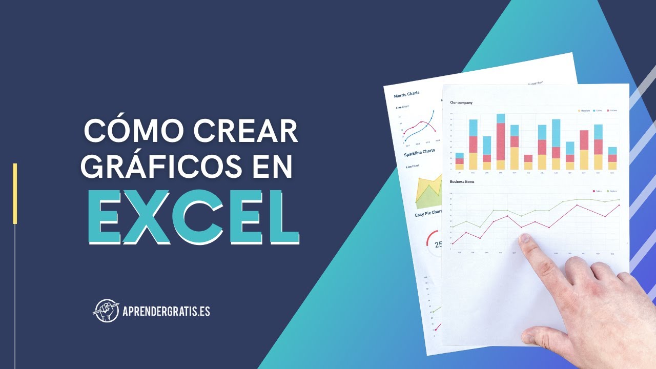 Cómo crear GRÁFICOS en EXCEL| Curso básico de EXCEL | Vídeo 6