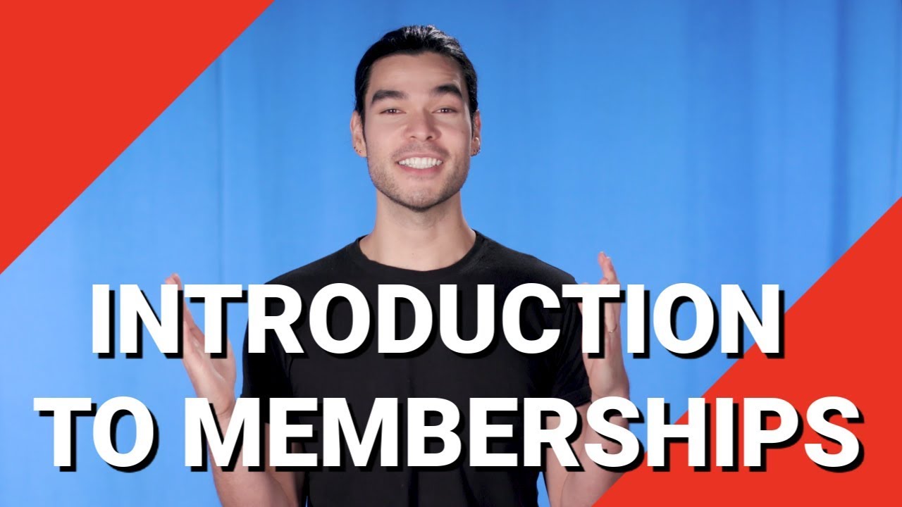 Memberships Intro Video