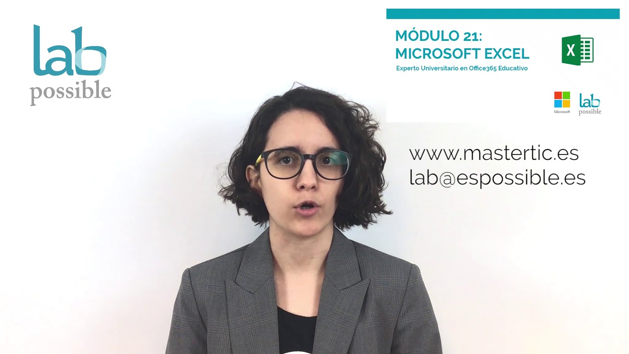 Microsoft Excel - Experto Universitario Office365