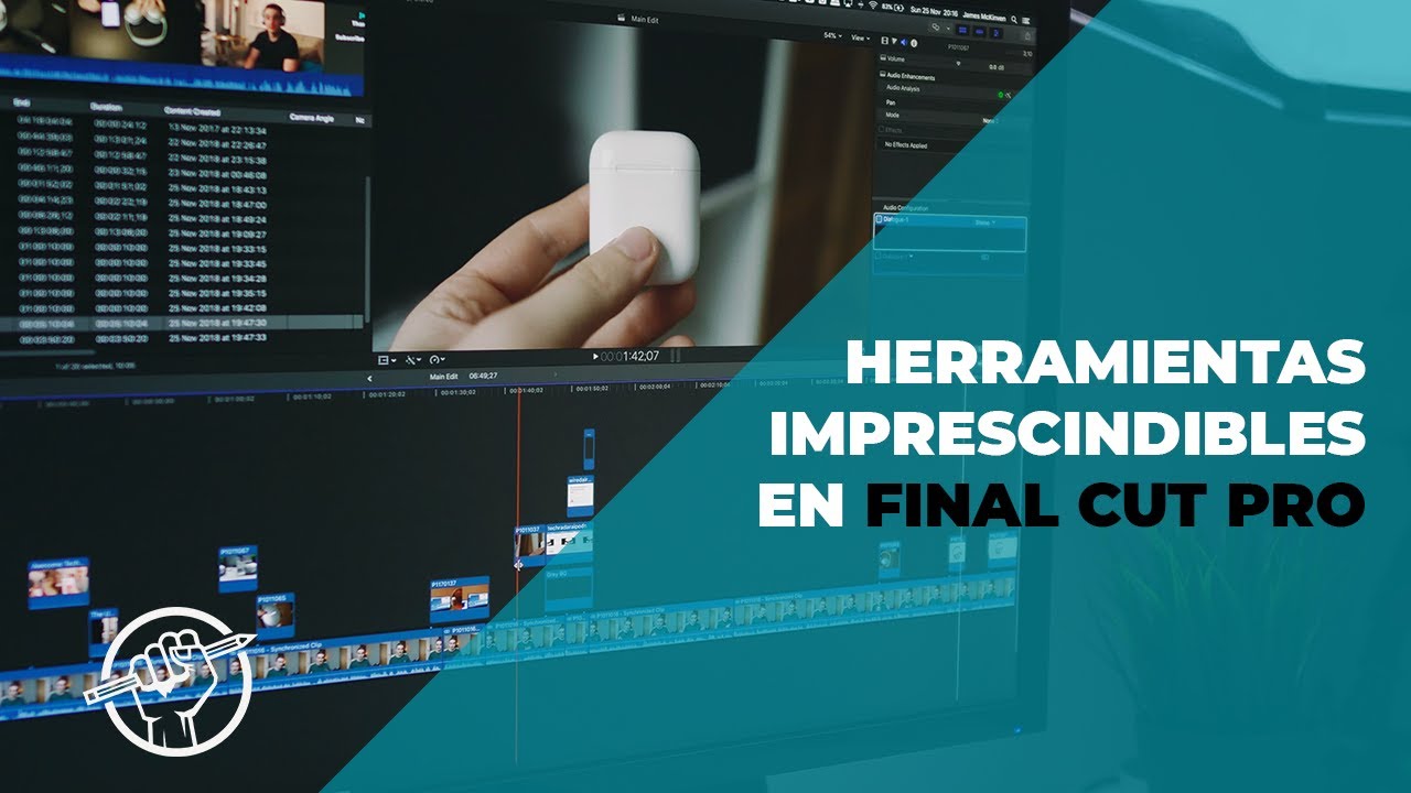 Herramientas BÁSICAS de Final Cut Pro X | Curso de Edición