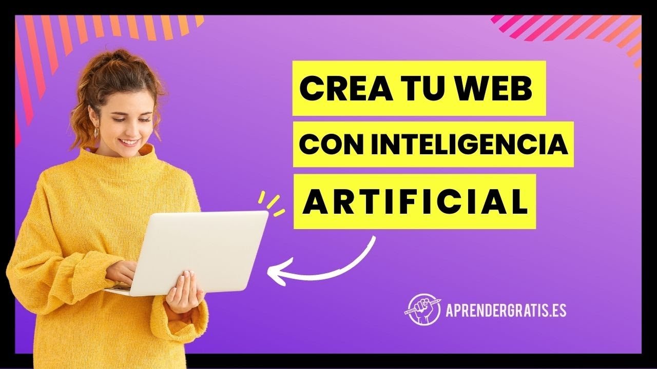 Cómo hacer una PÁGINA WEB con Inteligencia Artificial Aprender Gratis