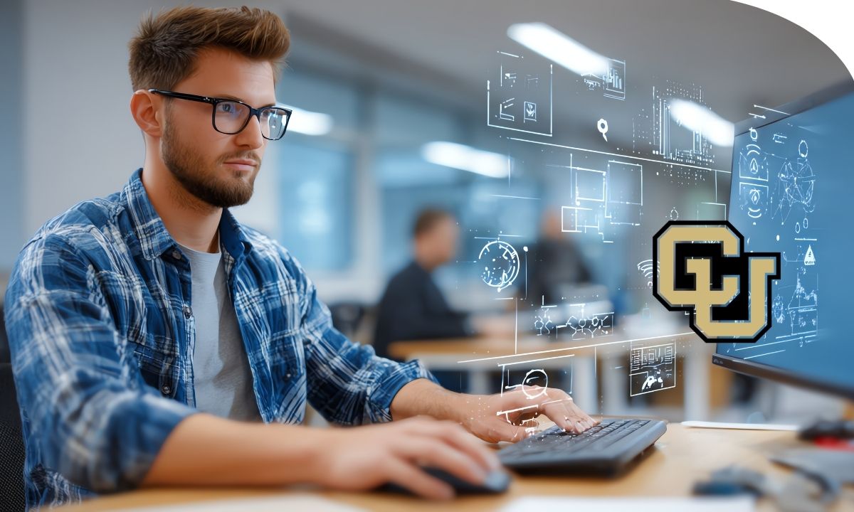 Administrador trabajando con un sistema Linux y configurando su seguridad