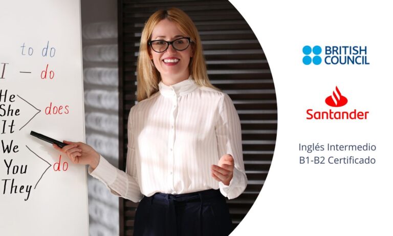inglés intermedio por el british council certificado