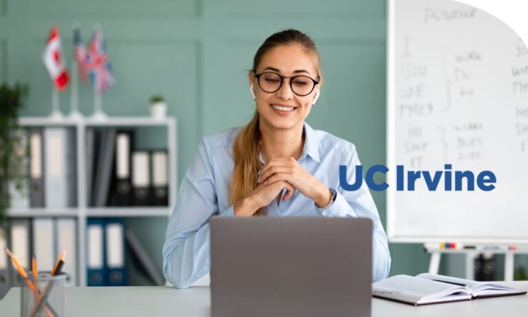 Profesionales comunicándose en inglés durante una reunión de negocios internacional