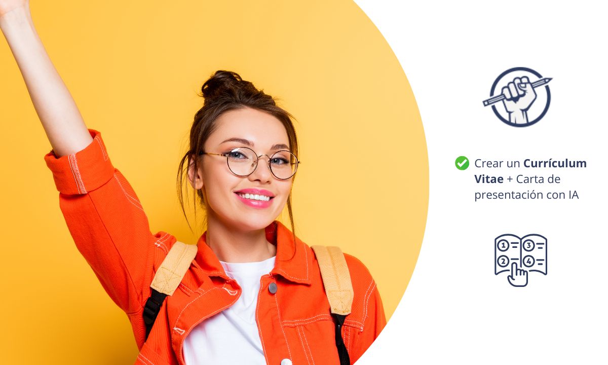 crear un currículum vitae con IA