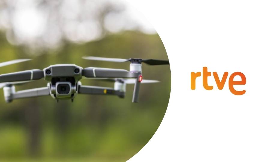 curso de grabación con dron y filmación aérea por RTVE