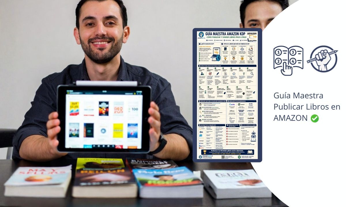 Aprende cómo publicar y vender libros en Amazon KDP paso a paso, estrategias reales y alternativas para autores independientes.