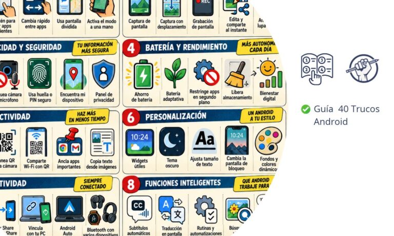 guía 40 trucos android