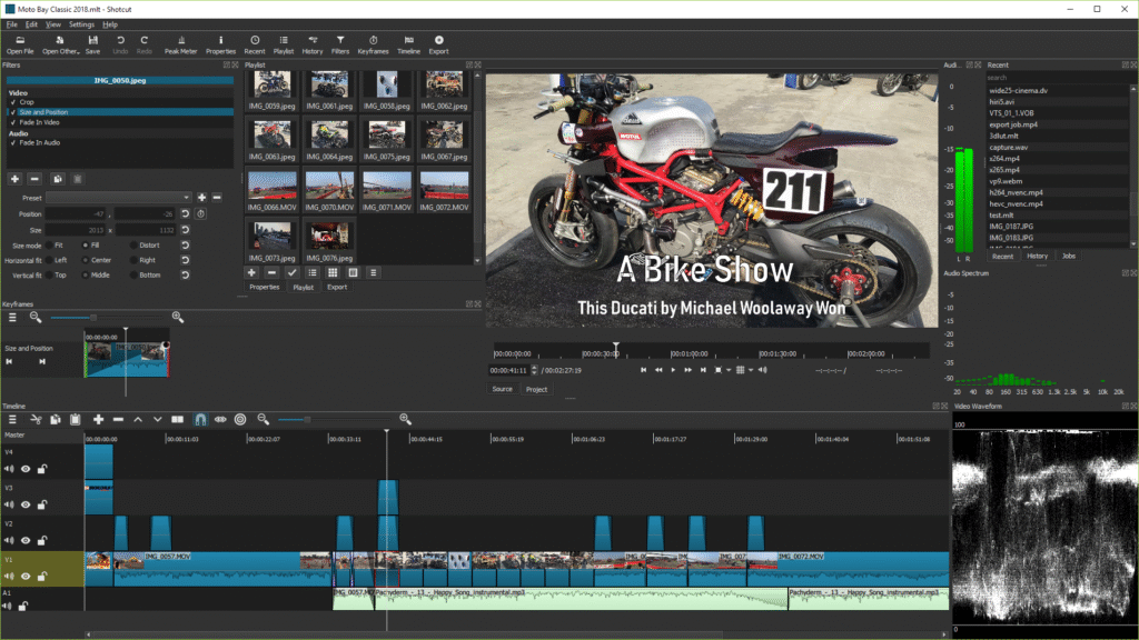 shotcut editor de vídeo gratuito